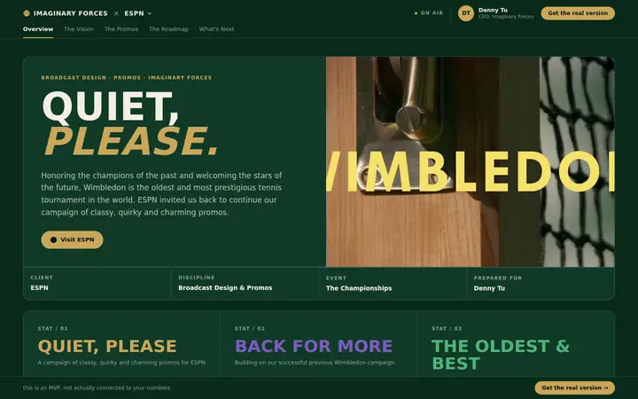 Creative case study portal